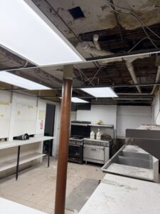 Basement Kitchen before demo and remodel