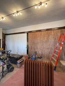 Folding doors progress