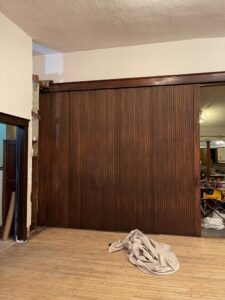 Folding doors progress 5