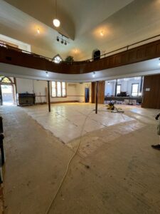 Sanctuary Before New Floor